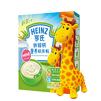 Heinz 亨氏 强化铁锌钙营养奶米粉325g *3件