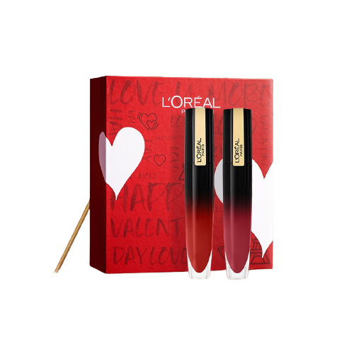 L'OREAL PARIS 巴黎欧莱雅 印迹唇釉限定礼盒装 (湿吻小钢笔#310 6.4ml+湿吻小钢笔#129 6.4ml)