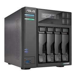 ASUSTOR 爱速特 华硕(ASUS)AS660 4G内存四核心处理器NAS网络存储服务器/私有云/双2.5G口无内置硬盘 AS6604T 4盘位