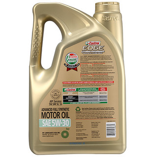 Castrol 嘉实多 极护系列 EP 5W-30 SN 全合成机油 4.73L 美版