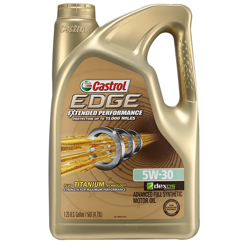 castrol 嘉实多 极护系列 极护edge 5w-30 sn级 全合成机油 5qt