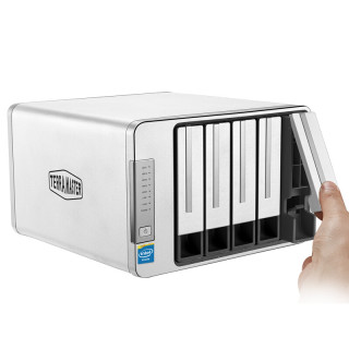 TERRAMASTER 铁威马 F5-420 5盘位NAS(J1900、4GB)