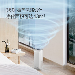 飞利浦（PHILIPS）空气净化器除甲醛PM2.5过敏源家用超值净化3件套AC4076*2+AC2958