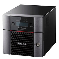 BUFFALO 巴法络 TS6200DN 2盘位NAS（Intel Atom C3338、8GB、4TB*2硬盘)