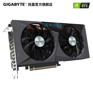 技嘉（GIGABYTE）RTX3060 3060Ti EAGLE OC 猎鹰 电竞光追游戏显卡 3060 EAGLE OC 猎鹰