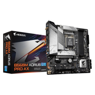 技嘉主板CPU套装 intel英特尔十代i5 10600KF/10400F搭 Z490/B460主板 B560M AORUS PRO AX【雪雕WIFI i5 10600KF 6核心12线程