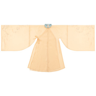 汉尚华莲改良明制汉服醉姝颜女士交领衫hzy061黄色l