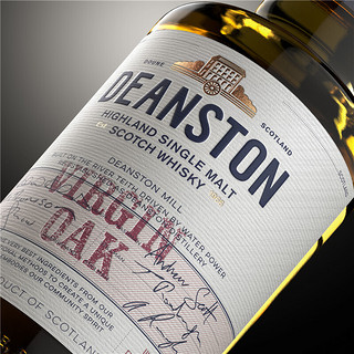 Deanston 汀斯顿 原始桶 单一麦芽 苏格兰威士忌 46.3%vol 700ml 礼盒装