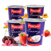 PASCUAL 帕斯卡 全脂风味酸奶 125g*4杯 *2件