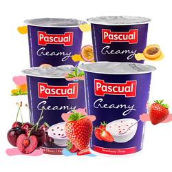 PASCUAL 帕斯卡 全脂风味酸奶 125g*4杯 *2件