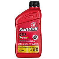 Kendall 康度 GT-1 DEXOS1系列 0W-20 SN PLUS级 全合成机油 946ml