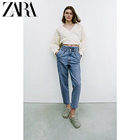 ZARA 08197860400 女装宽松牛仔裤