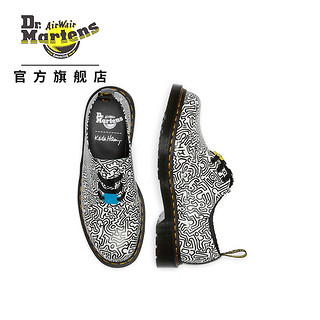 Drmartens X KEITH HARING 艺术联名1461印花涂鸦3孔春夏马丁单鞋