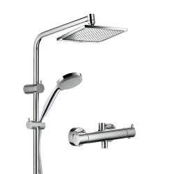 Hansgrohe 汉斯格雅  柯洛梅达240 26779007 恒温花洒套装