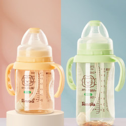 simba小狮王辛巴 婴儿ppsu手柄吸管奶瓶 200ml