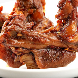 煌上煌香辣鸭脖200g鸭锁骨200g22件