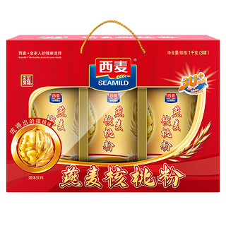 SEAMILD 西麦 燕麦核桃粉 1kg 礼盒装