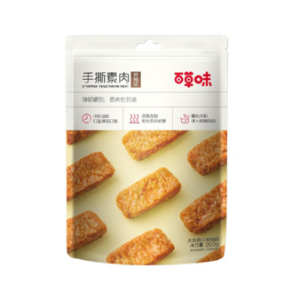 Be&Cheery 百草味 手撕素肉 烧烤味 200g