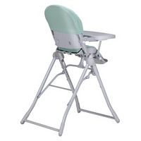 gb好孩子 婴幼儿 便携式餐椅 可调节可折叠 儿童餐椅 （7个月-36个月）浅绿色 Y290-2404