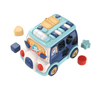 gb好孩子 多面游戏音乐巴士 儿童玩具音乐巴士早教玩具男女孩玩具