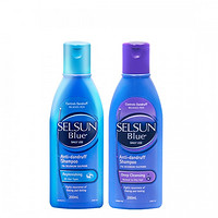 Selsun 强效去屑止痒洗发露套装（紫200ml+蓝200ml）