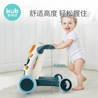 可优比（KUB）宝宝学步车幼儿手推车儿童玩具车6-18个月婴儿助步车学走路音乐玩具车-公主日记