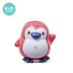 kub 可优比 KUB）婴儿洗澡玩具喷水企鹅男女孩戏水儿童沐浴宝宝1岁 红色