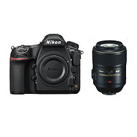 Nikon 尼康 D850 全画幅 数码单反相机 黑色 AF-S 105mm F2.8 G IF-ED 定焦镜头 单头套机