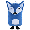 HUGO FROSCH 暖蛙 德国注水热水袋 生态环保暖腰暖手 卡通外套  蓝狐狸（0.8L）0092
