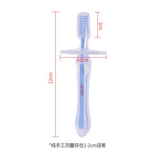 爱得利（IVORY） 牙刷宝宝硅胶牙刷儿童宝宝硅胶单只装 F78