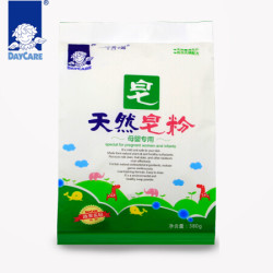 得琪 婴儿皂粉 板蓝根新生儿洗尿布宝宝专用洗衣皂粉 洁净去污柔顺温和 380g两袋
