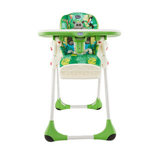 Chicco智高多功能便携式宝宝吃饭餐椅家用可折叠儿童高脚餐桌椅高脚餐椅 河马