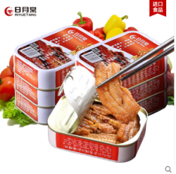 RIYUETANG 日月棠 红烧鳗鱼罐头 100g*6罐