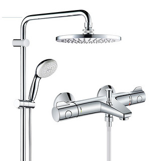 GROHE 高仪 新天瀑淋浴系列 恒温38°花洒套装