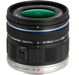 OLYMPUS 奥林巴斯 M.ZUIKO DIGITAL ED 9-18mm F4 广角变焦镜头 奥林巴斯卡口 52mm