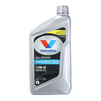 Valvoline 胜牌 星皇 SYNPOWER 全合成机油 0W-40 SN 5QT *7件