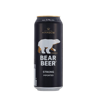 BearBeer 豪铂熊 烈性啤酒 500ml*24听