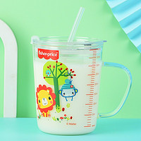 京东PLUS会员：Fisher-Price 费雪 美国费雪成长玻璃杯 带盖350ML 小狮子 *3件