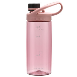 乐扣乐扣LOCK&LOCK塑料水杯三爪鱼运动水杯 粉色杯子ABF760PIK 550ml