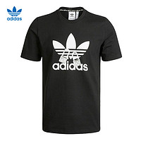 5日0点：adidas 阿迪达斯 三叶草运动短袖T恤H07084