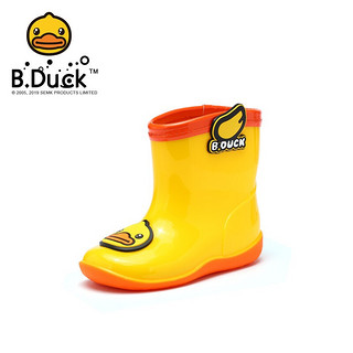 B.Duck 小黄鸭 儿童软底雨靴