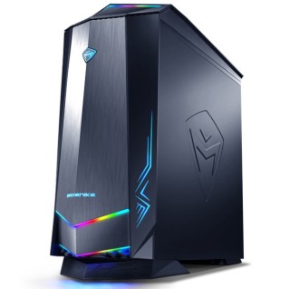 MACHENIKE 机械师 F117-D 台式机 黑色(酷睿i7-10700、RTX 2060 6G、16GB、256GB SSD+1TB HDD)