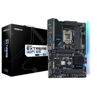 ASRock 华擎 Z590 Extreme WiFi 6E ATX主板（Intel LGA1200、Z590）