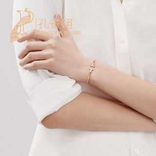 Tiffany & Co./蒂芙尼2021春季新款女士玫瑰金手镯 玫瑰金 S