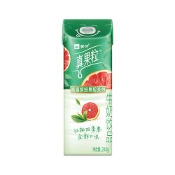 2月蒙牛真果粒青春有你240g10盒白桃树莓红西柚芒果百香果口味