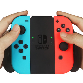 Nintendo 任天堂 Joy-Con手柄握把 充电握把 黑色