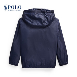 Ralph Lauren/拉夫劳伦女童 2021年春季可收纳连帽夹克RL34981 410-海军蓝 2/2T