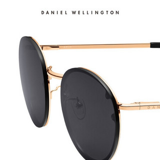 丹尼尔惠灵顿（DanielWellington）DW太阳镜男女同款墨镜经典情侣飞行员眼镜阻隔紫外线2021年新款DW00900011