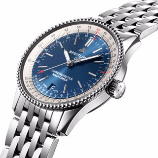 BREITLING 百年灵 航空计时1系列 38毫米自动上链腕表 A17325211C1A1