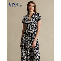 Ralph Lauren/拉夫劳伦女装 2021年春季花卉印花A字型连衣裙RL22038 101-花色 4